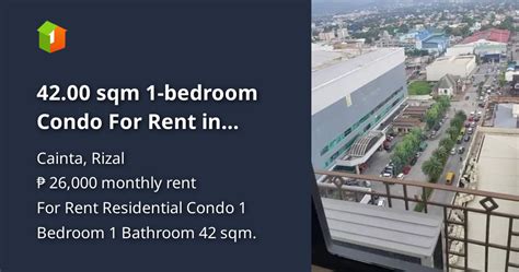 Property For Rent in Cainta, Rizal .